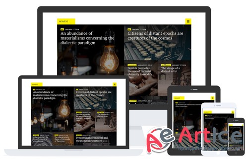 CSSIgniter - Moment v1.3.2 - WordPress Theme