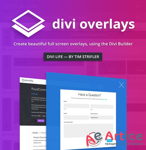 DiviLife - Divi Overlays v2.2 - Plugin For Divi Theme