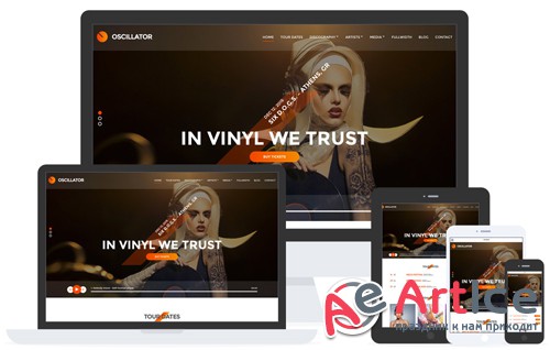 CSSIgniter - Oscillator v1.3.2 - WordPress Theme