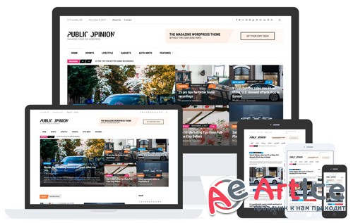 CSSIgniter - Public Opinion v1.1.3 - WordPress Theme