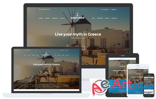 CSSIgniter - Santorini Resort v1.8.2 - WordPress Theme
