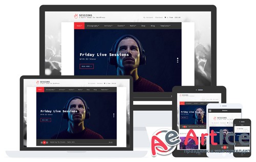 CSSIgniter - Sessions v1.9 - WordPress Theme