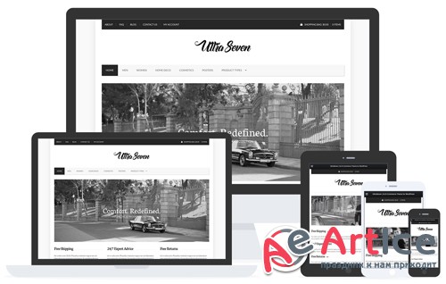 CSSIgniter - UltraSeven v2.5 - WordPress Theme