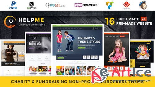 ThemeForest - HelpMe v2.5 - Nonprofit Charity WordPress Theme - 14143812
