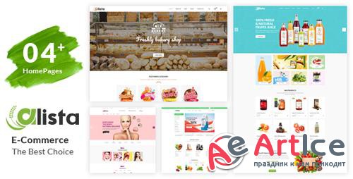 ThemeForest - Alista v1.0 - Responsive OpenCart Theme - 22069903