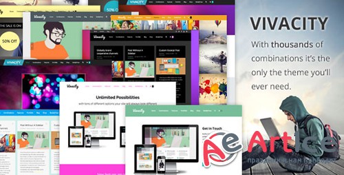 ThemeForest - Vivacity v2.11.1 - Multi-Purpose Responsive Theme - 6789420