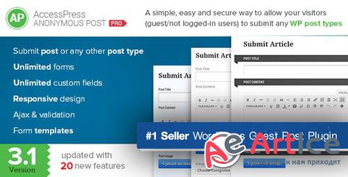 CodeCanyon - AccessPress Anonymous Post Pro v3.2.2 - 9160446
