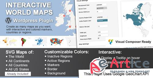CodeCanyon - Interactive World Maps v2.2.2 - 2874264