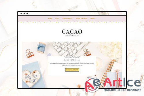 CandiesnPixels - Cacao v1.0 - Genesis Framework Theme
