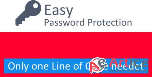 CodeCanyon - Easy Password Protection v1.1 (Update: 5 February 18) - 19536460