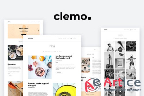 Clemo - Multipurpose PSD Template