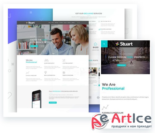 ThemeXpert - Stuart v3.1 - Best Multipurpose Joomla Template