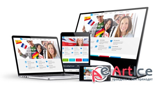 Joomla-Monster - JM Education v1.02 - Template For Joomla With WCAG & ADA Compliance