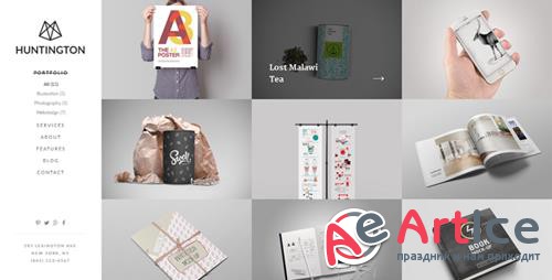 ThemeForest - Huntington v1.0.7 - Responsive Portfolio WordPress Theme - 11458505