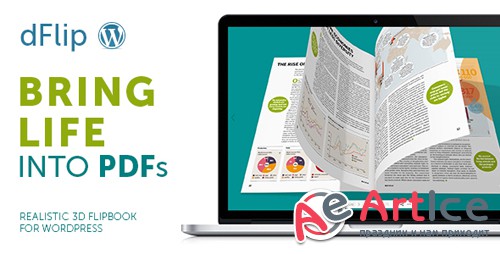 CodeCanyon - dFlip v1.4.31 - PDF FlipBook WordPress Plugin - 16408847