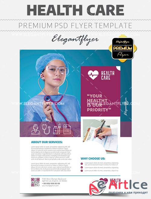 Health Care V11 2018 Flyer PSD Template