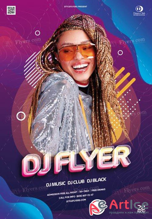 Dj Flyer V2309 2019 PSD Flyer Template