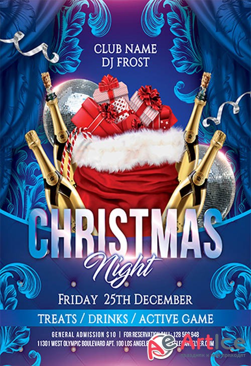 Christmas V0910 2019 Premium PSD Flyer Template