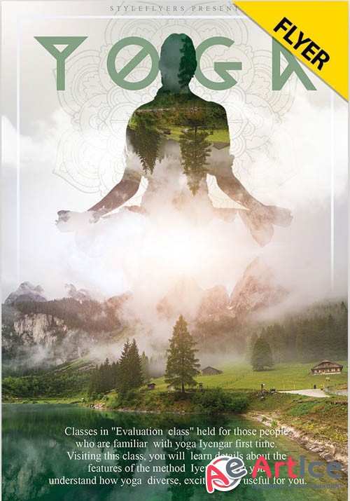 Yoga V0911 2019 PSD Flyer Template