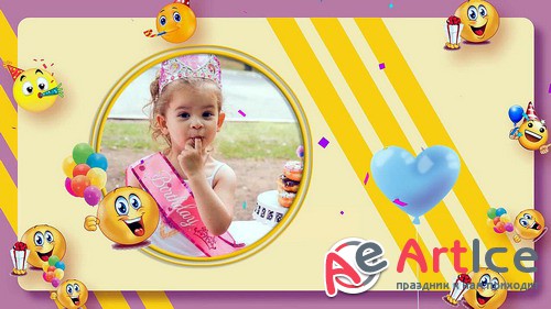  ProShow Producer - Emoji Happy Birthday